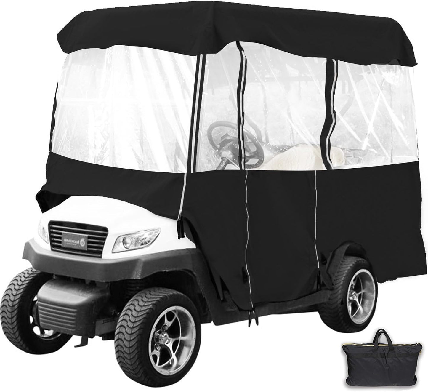 VEVOR Golf Cart Enclosure for 4-Seater Carts, Durable Cover