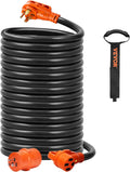 50 Amp RV Extension Cord 50 ft - Heavy Duty NEMA 14-50 Power Cord