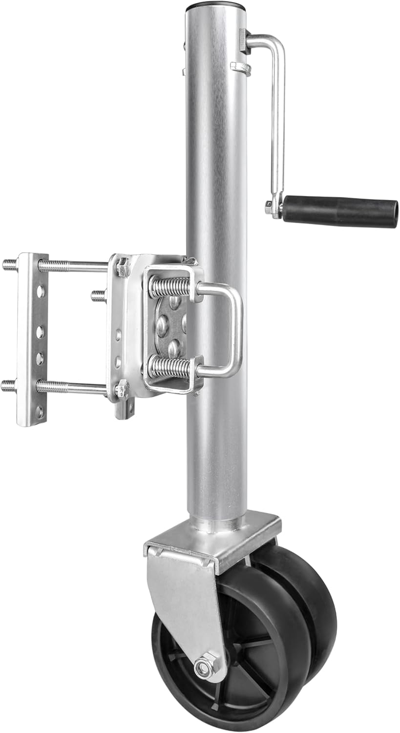 MaxxHaul 70149 Trailer Jack with 11-1/2in Lift & Dual Wheels