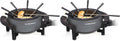 Electric Fondue Pot 12 Cup with Temperature Control - Versatile Home
