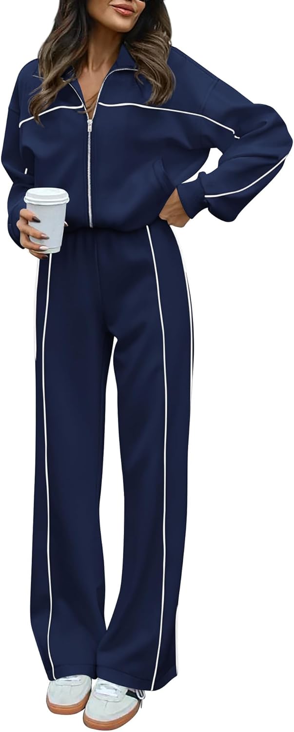 BTFBM Women's Two Piece Tracksuit for Fall 2025 Fashion