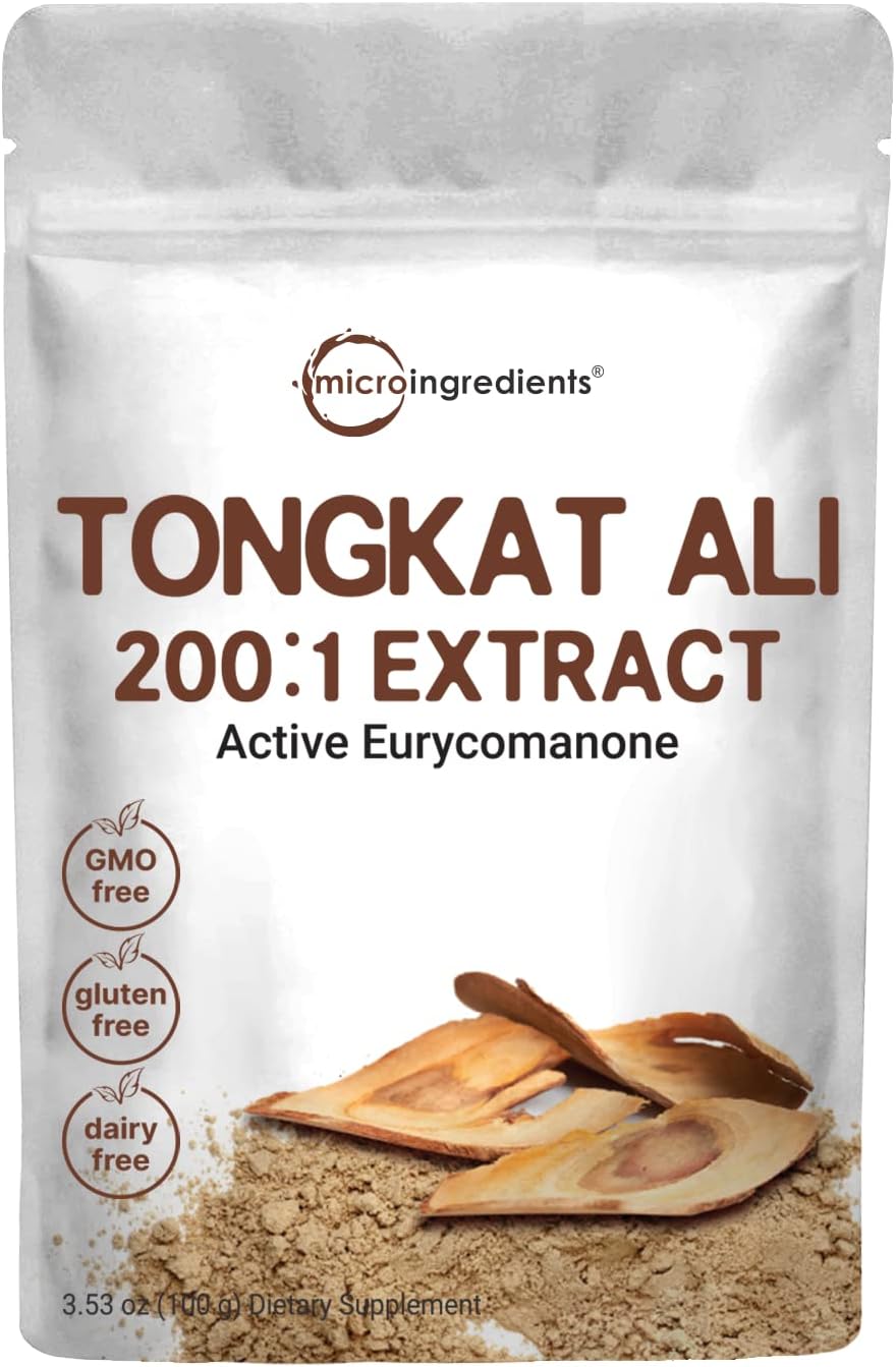 Indonesian Tongkat Ali Extract - Pure 200:1 Powder