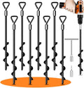 Heavy Duty Ground Anchors for Tents and Trampolines in High Winds