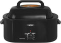 26-Quart Electric Roaster Oven with Viewing Lid - 30lb Capacity