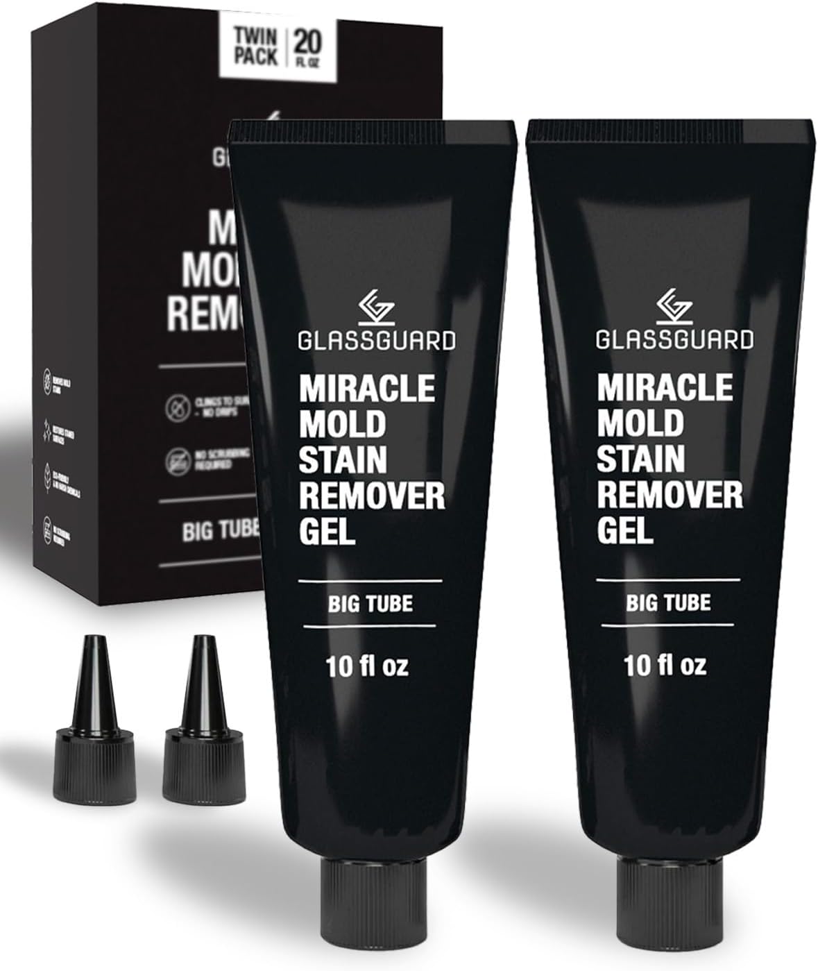 GlassGuard Miracle Stain Removal Gel for Grout and Tiles