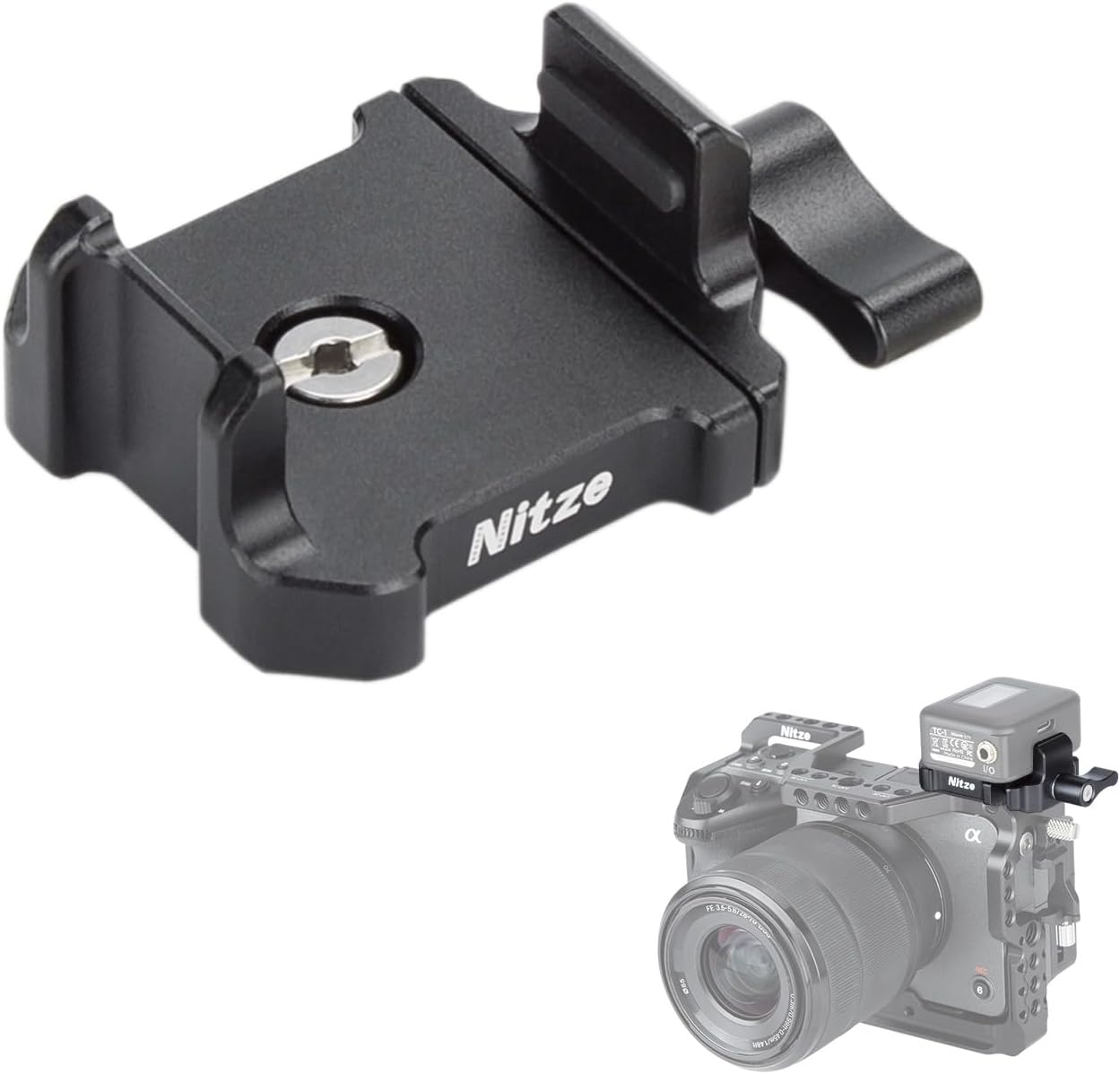 Nitze Timecode Holder for Deity TC-1 and Tentacle Sync E MKII