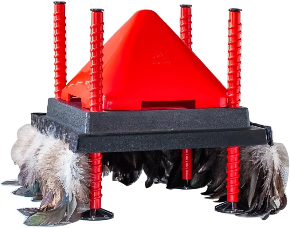 RentACoop Chick Brooder Heating Plate Set - Safely Warm Up to 15 Chicks - Adjustable Heights - Safer Than Lamps!