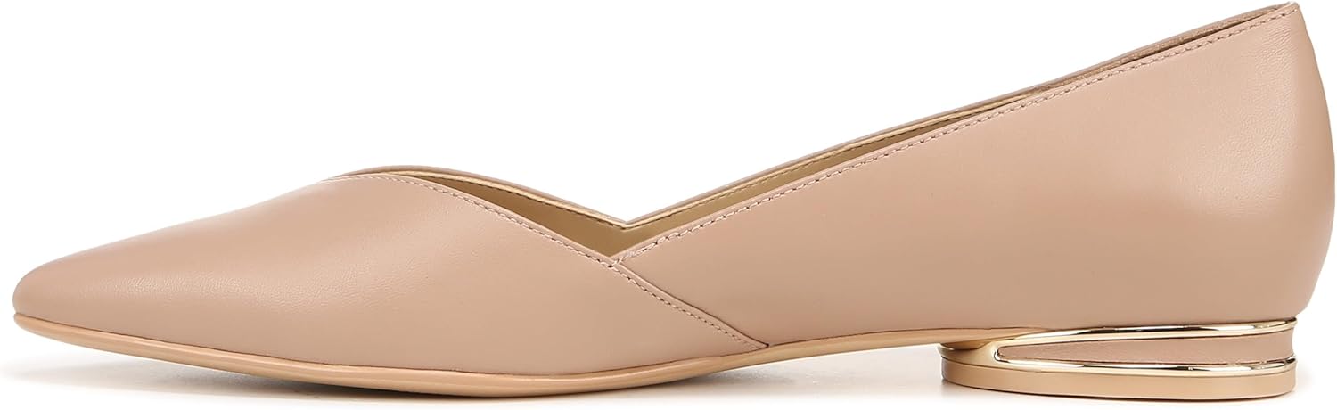 Naturalizer Womens Havana Pointed Toe Slip On Dress Flats