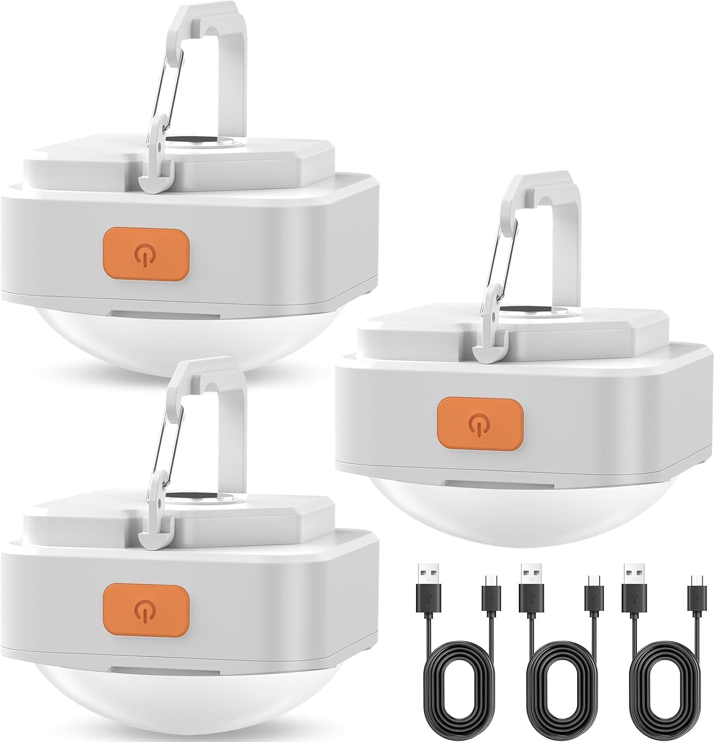 Portable Rechargeable LED Camping Lights - Brighten Your Adventures!