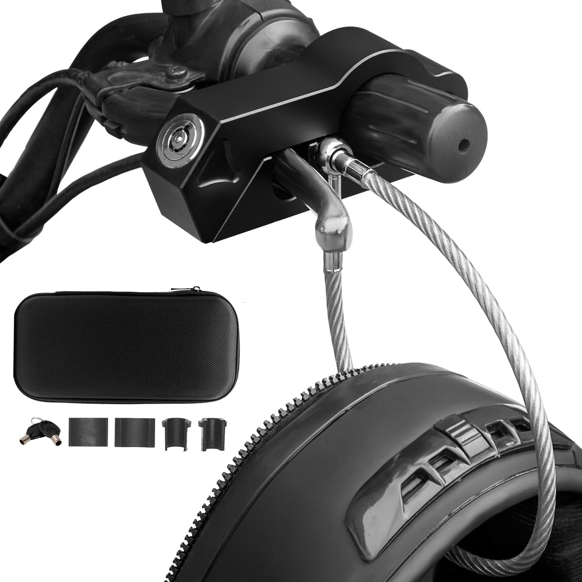 3-in-1 Motorcycle Security Combo - Ultimate Theft Protection