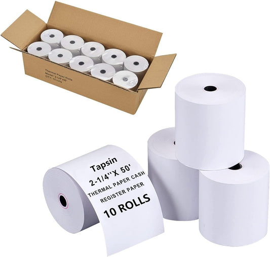 Premium Thermal Paper Rolls - Fits 58mm Printer