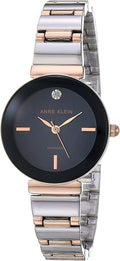Anne Klein Women's Navy Sunray Diamond Dial Bracelet Watch