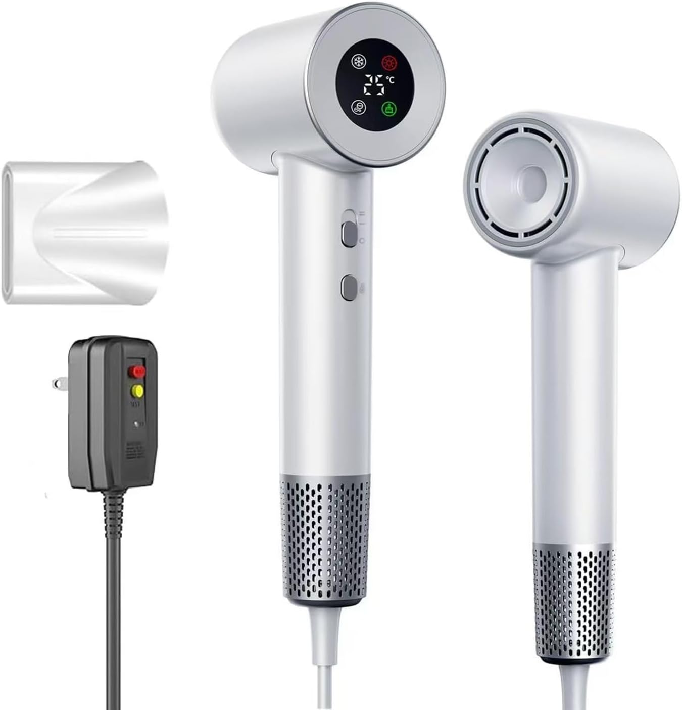 110,000 RPM High-Speed Hair Dryer - Fast Drying, Low Noise Ionic!