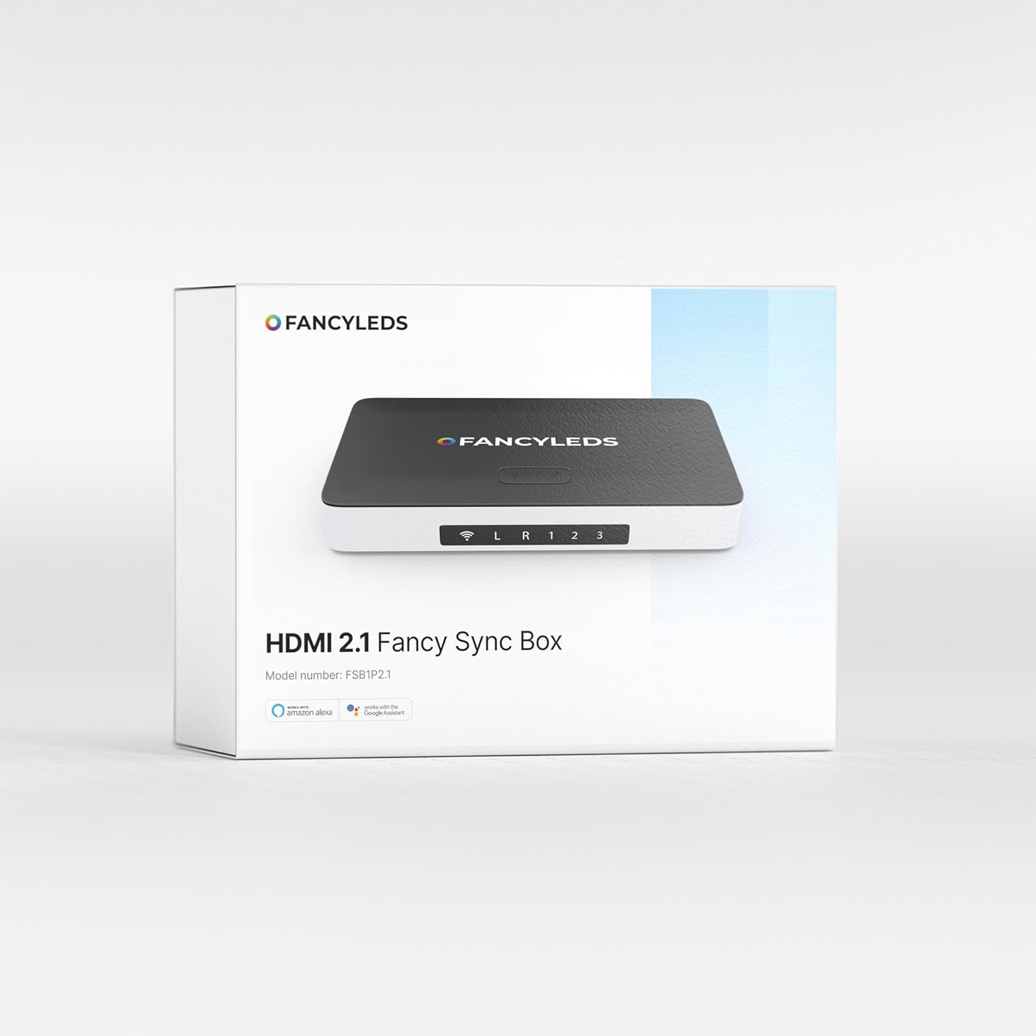 Fancyleds HDMI 2.1 Sync Box for 24 to 55 Inch TVs - 4K HDR