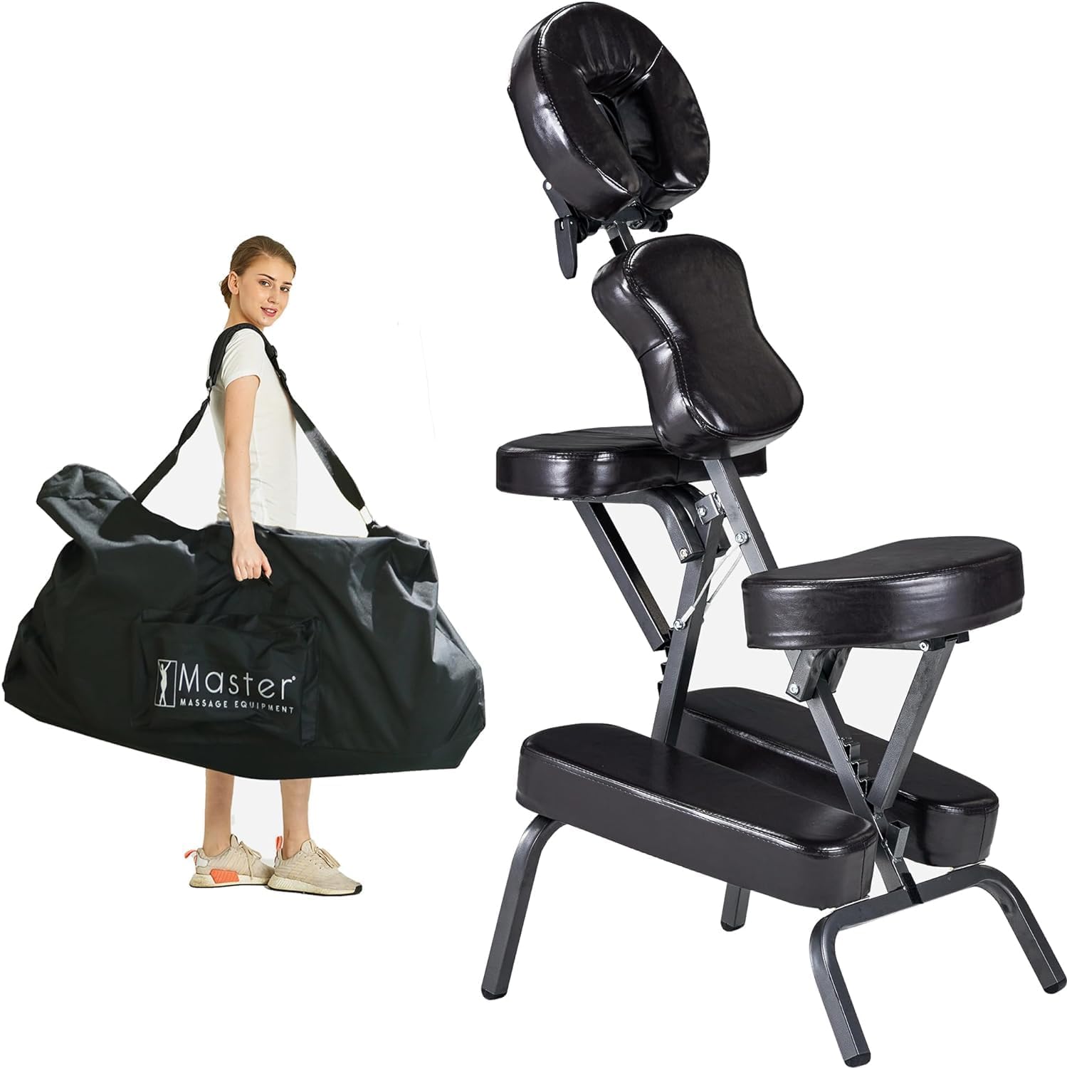 Master Massage Bedford Portable Chair: Lightweight & Adjustable