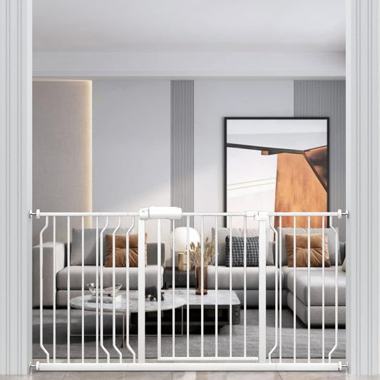 WAOWAO Extra Wide Baby Gate 62.19-66.88in for Safety
