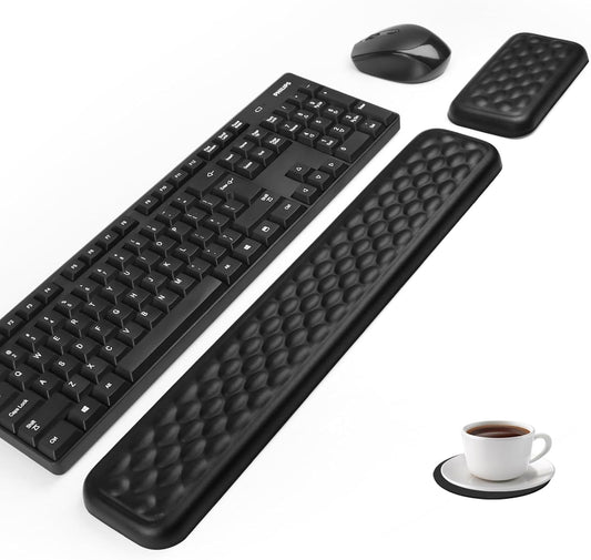 Memory Foam Wrist Rest Set - Pain Relief!