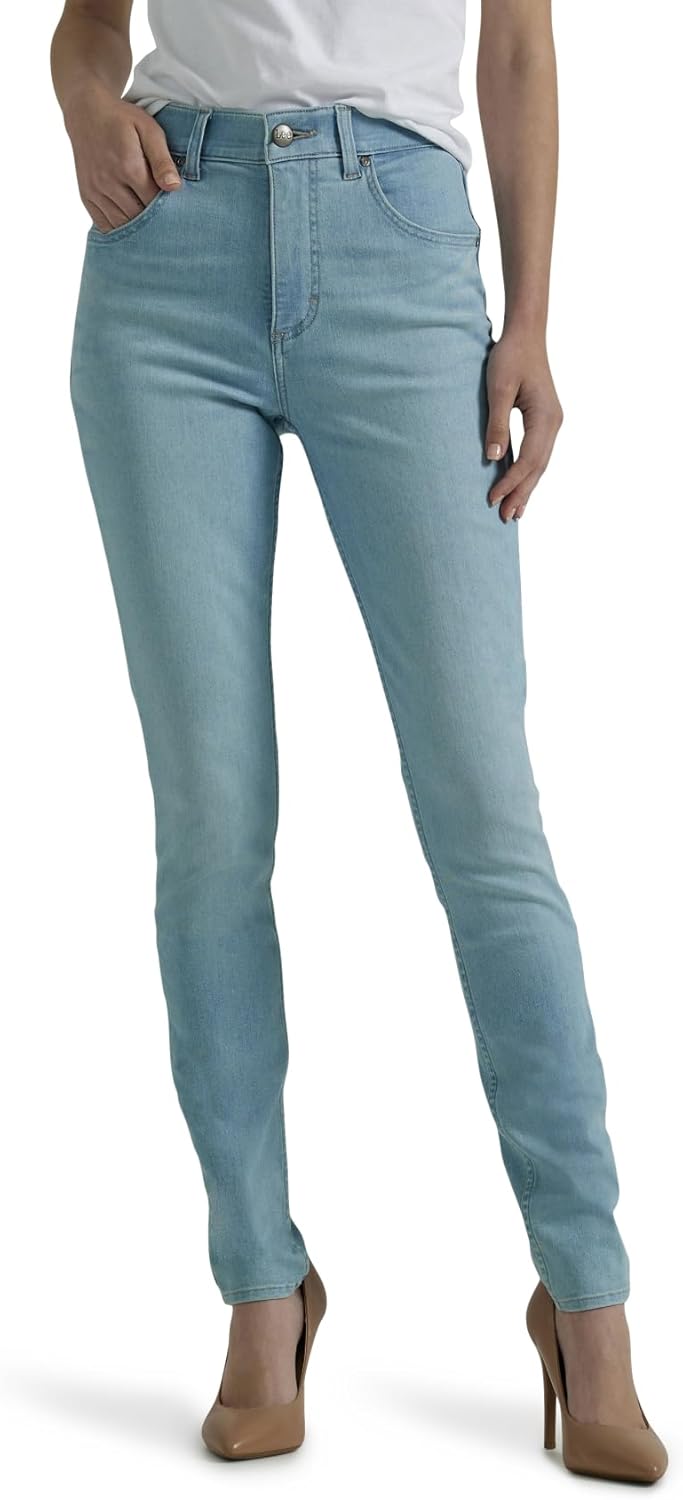 Lee Womens Ultra Lux Comfort Flex Motion Skinny Leg Jean