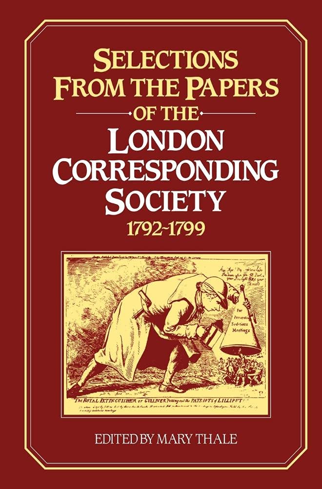 Papers of the London Corresponding Society 1792-1799