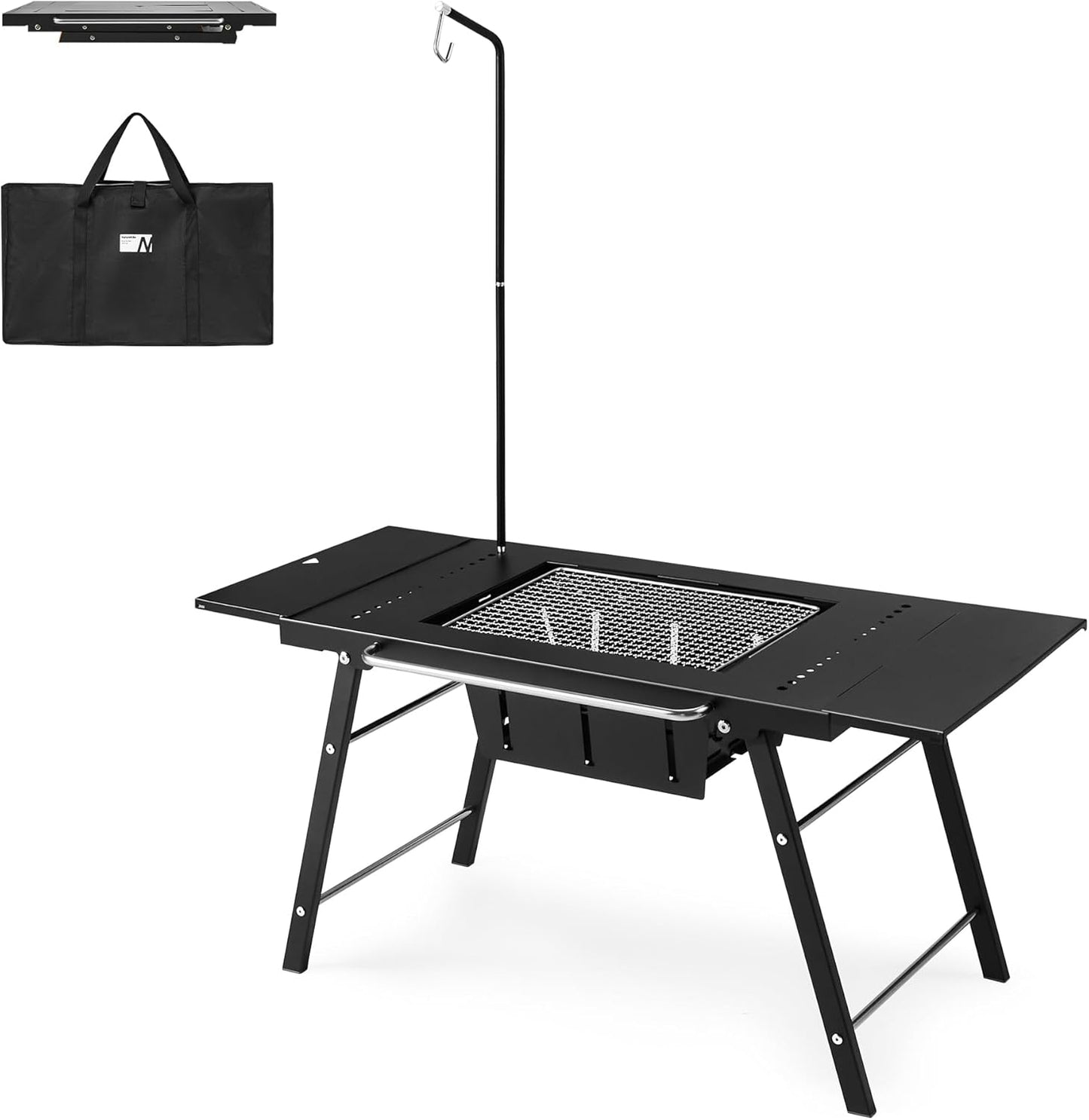 Naturehike Portable IGT Table with Charcoal Grill for Camping