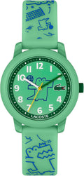 Lacoste L.12.12 Kids 3H Quartz Watch - Bright, Durable Kids' Timepiece