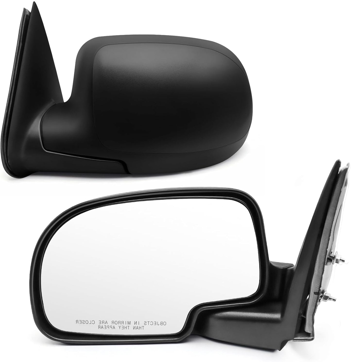 PZ Pair Driver and Passenger Side Door Mirror for Chevy Trucks