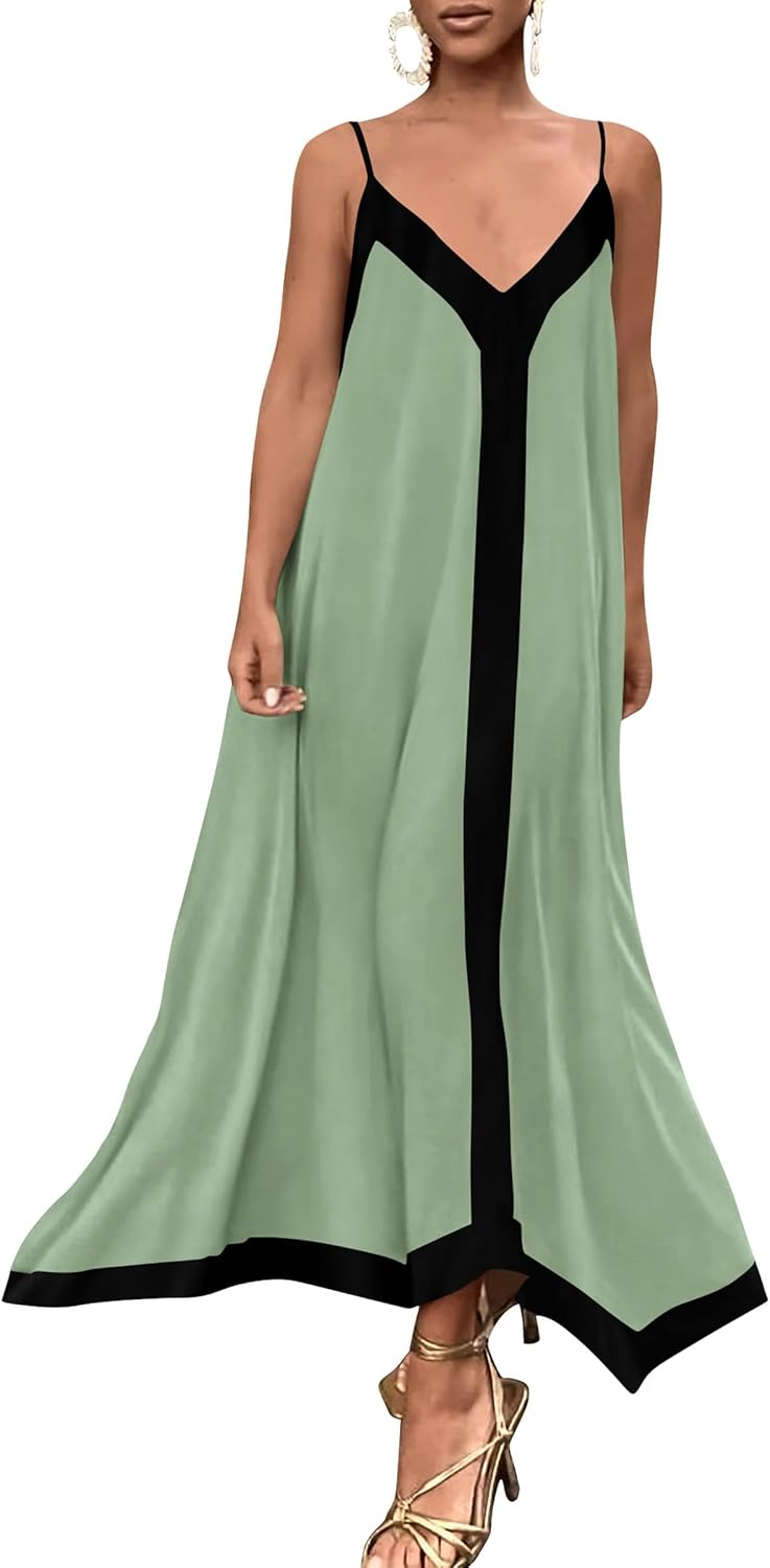 PRETTYGARDEN Women's Summer Maxi Dress for Elegant Occasions
