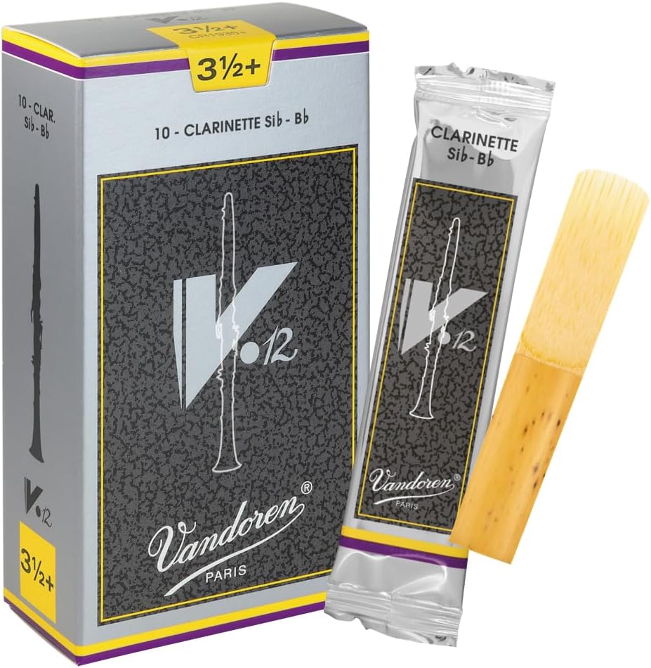 Vandoren CR1935+ Bb Clarinet V.12 Reeds for Superior Sound
