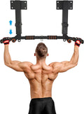 Wall Mounted Pull Up Bar and Dip Station - Heavy Duty Home Gym