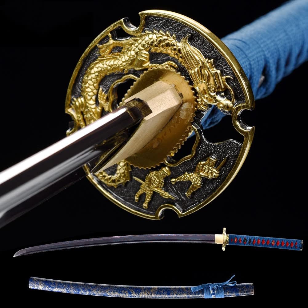 YONG XIN SWORD Samurai Katana - Handmade Damascus Steel Blade