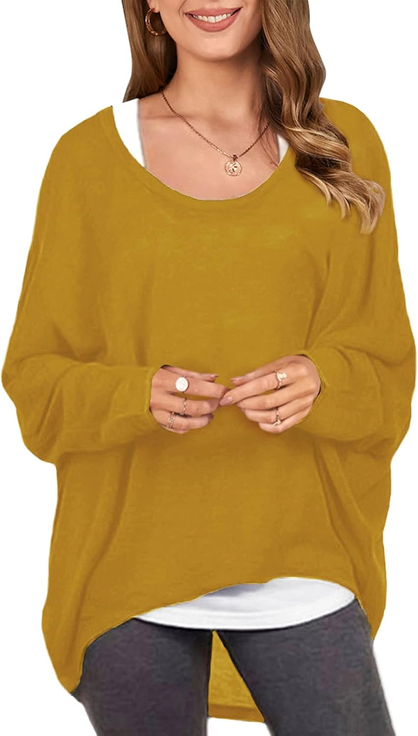ZANZEA Women's Off-Shoulder Batwing Sleeve Blouse for Style
