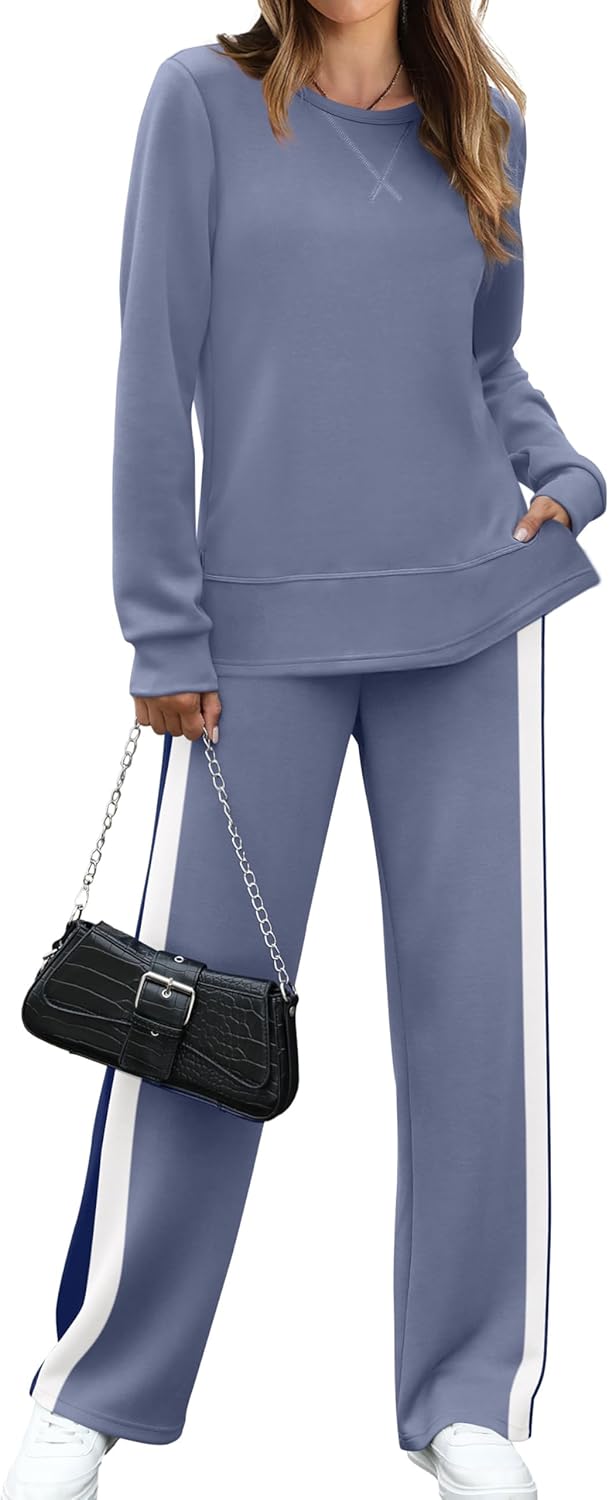 OFEEFAN Women's 2 Piece Lounge Set for Travel and Comfort