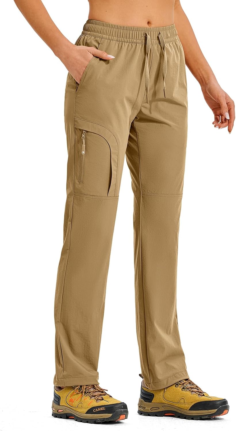 TBMPOY Women's Hiking Pants Lightweight Quick Dry Cargo Travel