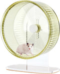 Super-Silent Hamster Exercise Wheel 8.5in - Quiet Adjustable Stand