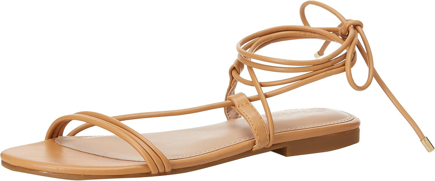 The Drop Women's Samantha Flat Strappy Lace-up Sandal Review