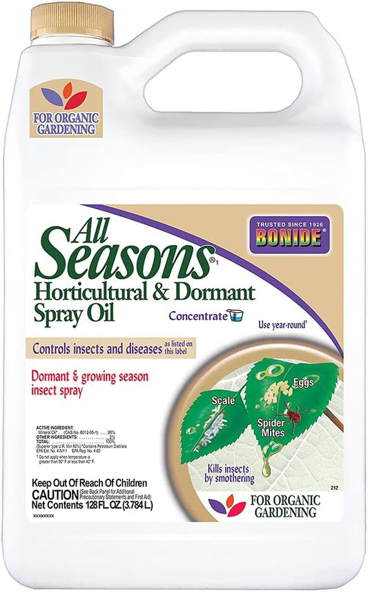 Bonide All Seasons Horticultural Spray Oil for Organic Gardening