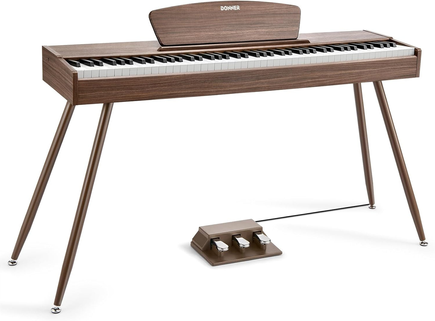 Donner DDP-80 Electric Piano with 88 Weighted Keys and Stand