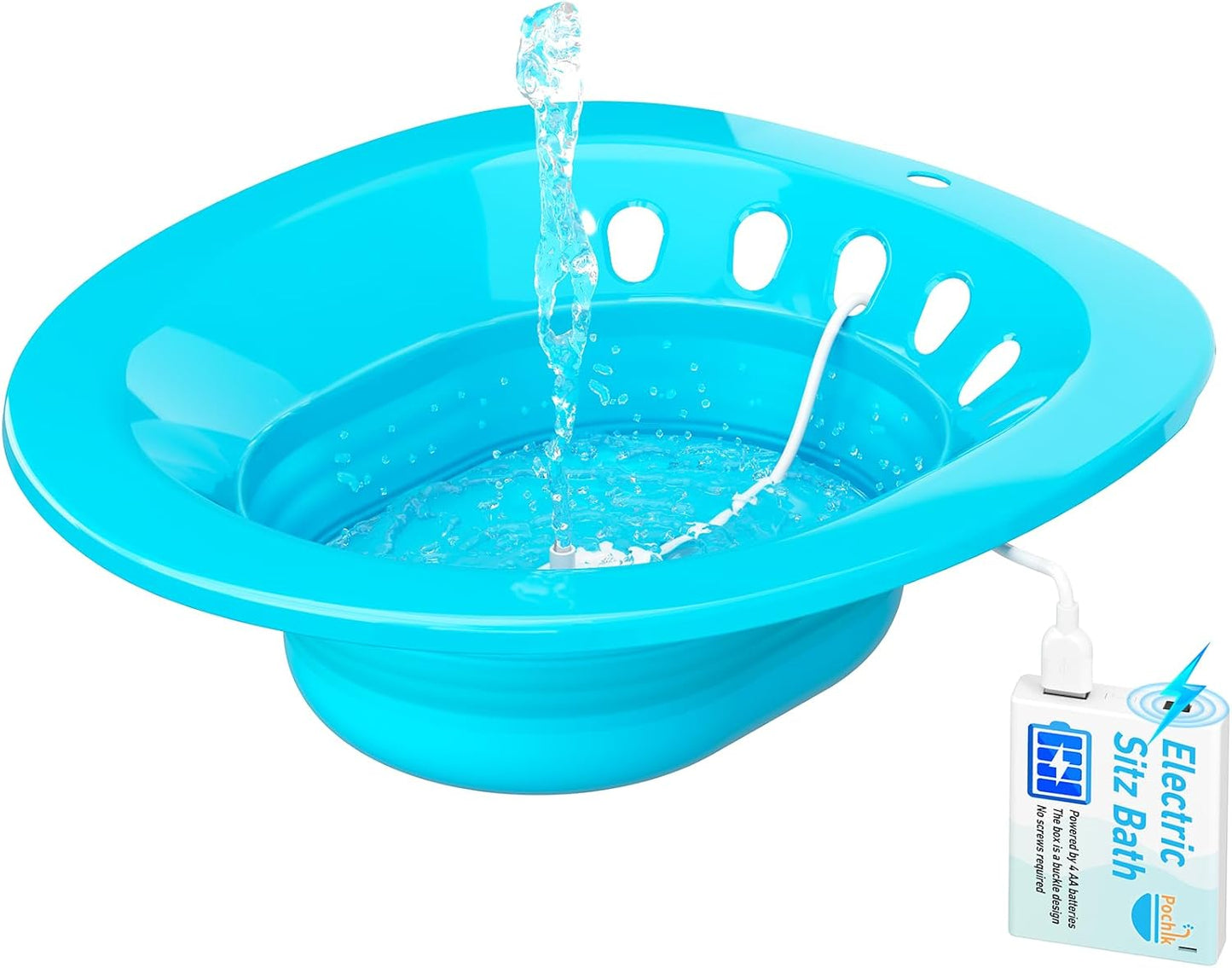Pochik Electric Sitz Bath for Hemorrhoids and Postpartum Care