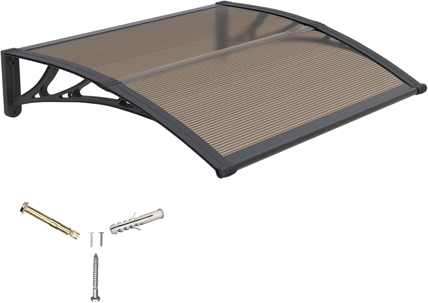 Durable 32x48 Inches Door Awning for All-Weather Protection