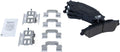 TRQ Rear Brake Pads Ceramic Compatible with 1997-2005 Chevy Blazer