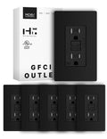 MOES GFCI Outlet 15 Amp with Self-Test and Weather Resistance