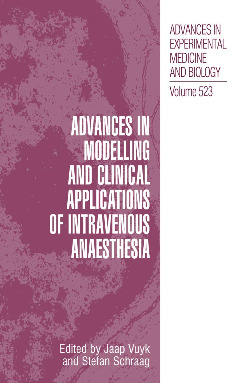 Modelling and Clinical Application of Intravenous Anaesthesia