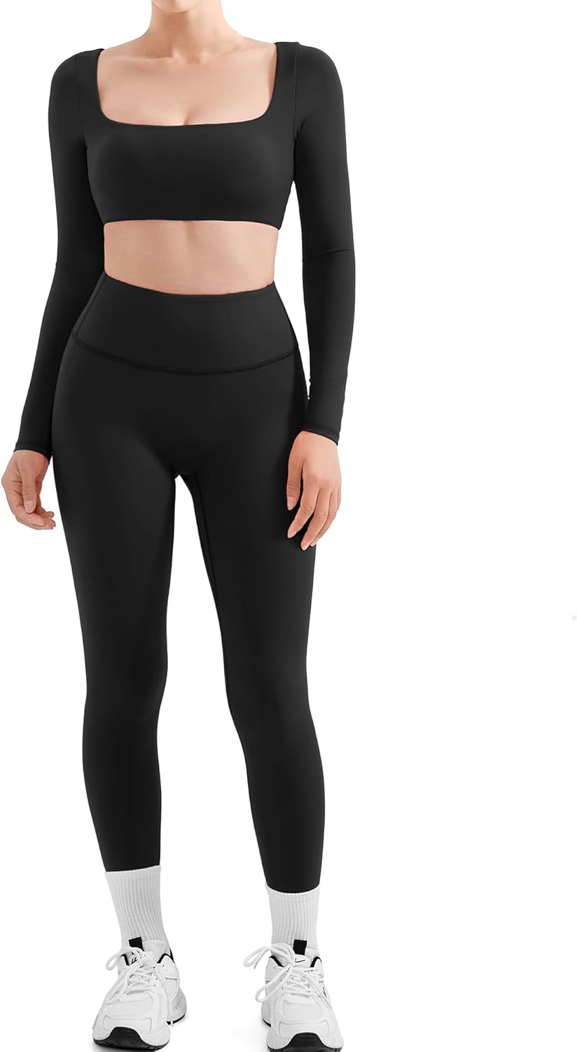 SUUKSESS Women 2 Piece Workout Sets for Ultimate Comfort