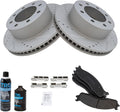 Front Semi-Metallic Brake Pad & Rotor Kit for 2006-08 Ram 1500