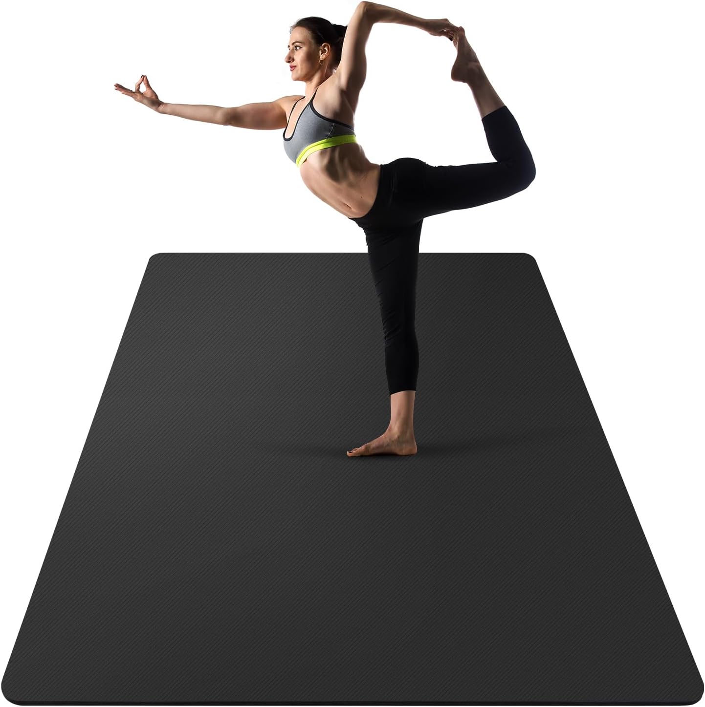 UMINEUX Extra Thick Yoga Mat for Eco-Friendly Home Workouts