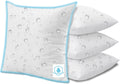 Outdoor Pillows Waterproof 22x22 Pillow Inserts Set of 4