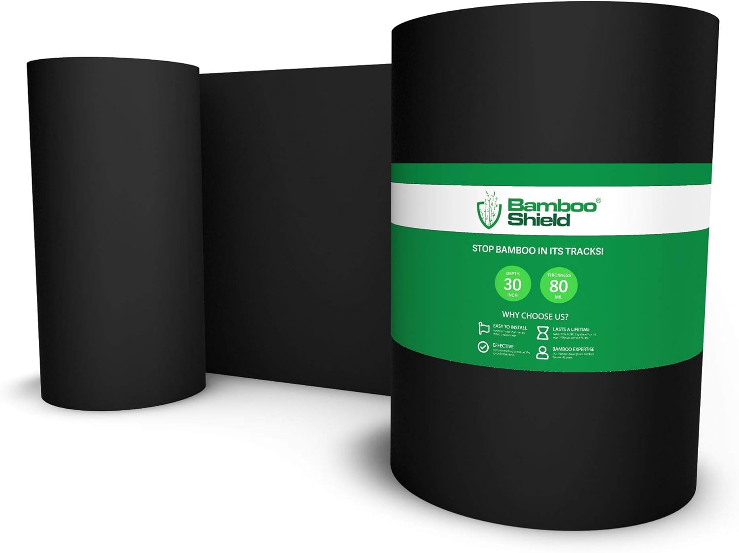 60 Feet Long Bamboo Root Barrier for Effective Water Control