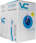 Vertical Cable Cat5e 350 MHz UTP 1000ft Pink - Reliable Bulk Ethernet