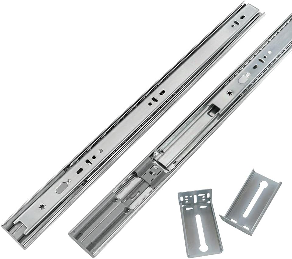 LONTAN 24 Inch Soft Close Drawer Slides for Smooth Operation