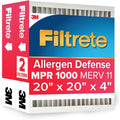 Filtrete 20x20x4 AC Furnace Air Filter MPR 1000 MERV 11 - Allergen